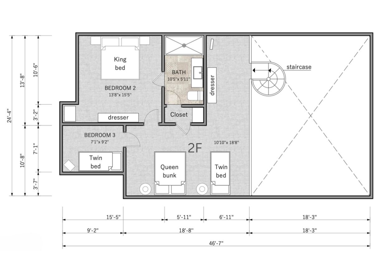 BARNDOMINIUM Floor Plan