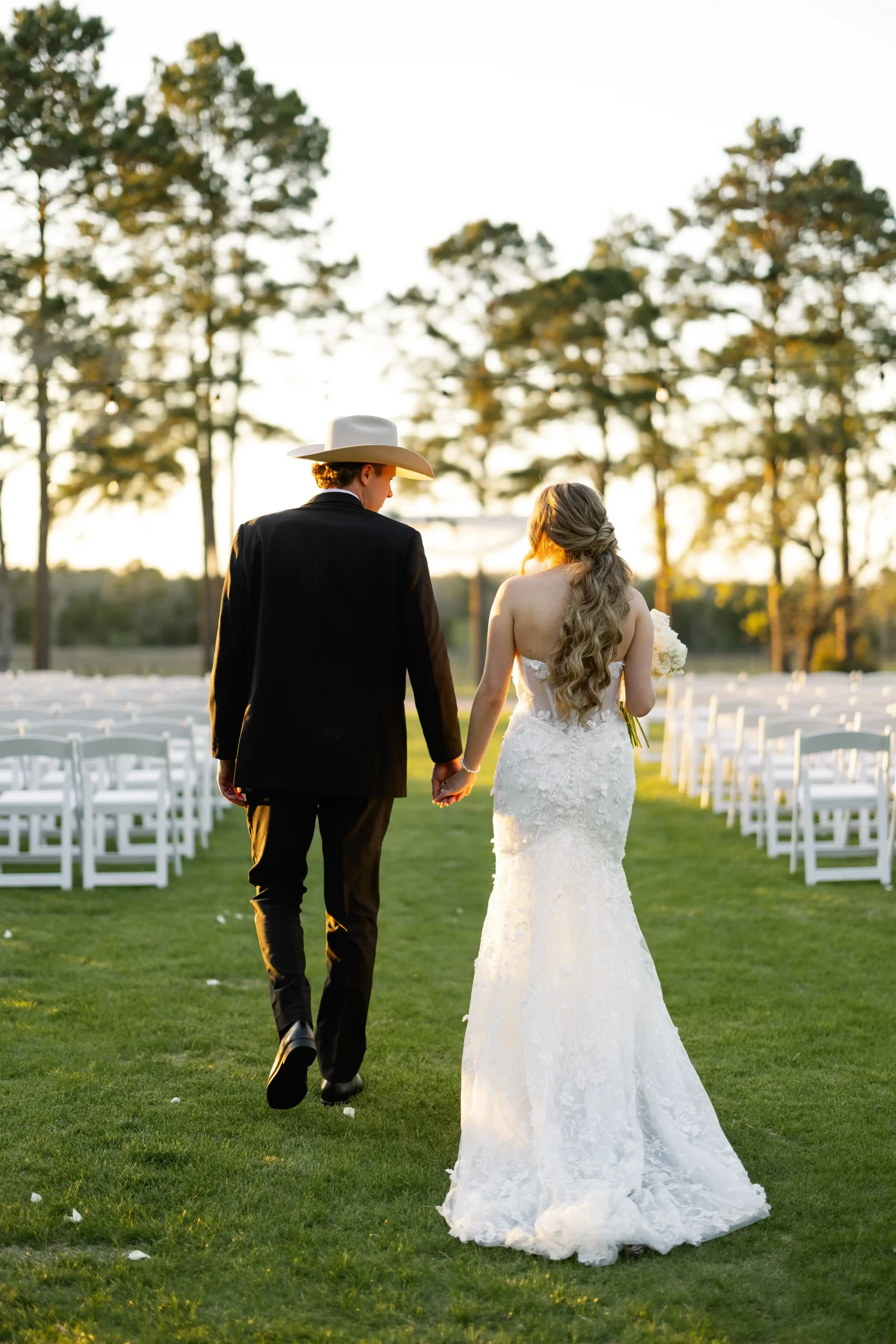 A wedding celebrated at The Vine