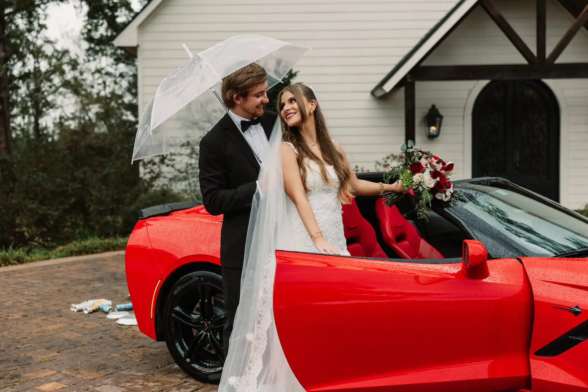 A wedding celebrated at The Vine